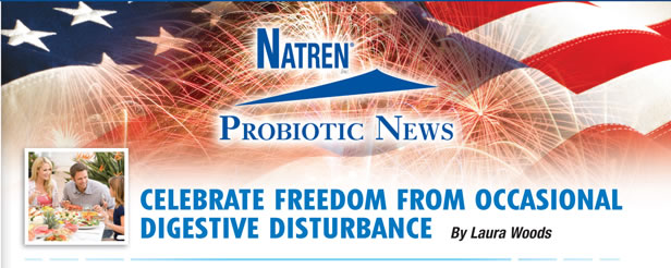 Celebrate Freedom From Occasional Digestive Disturbance